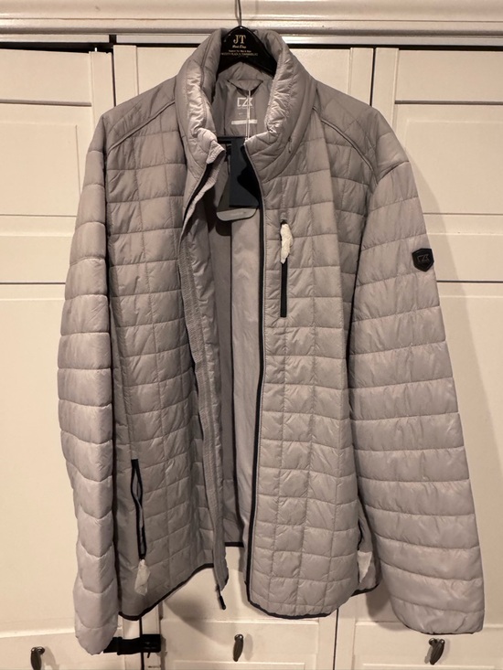 Cutter & Buck Other - Cutter & Buck Light Gray Quilted Puffer Jacket - Men's